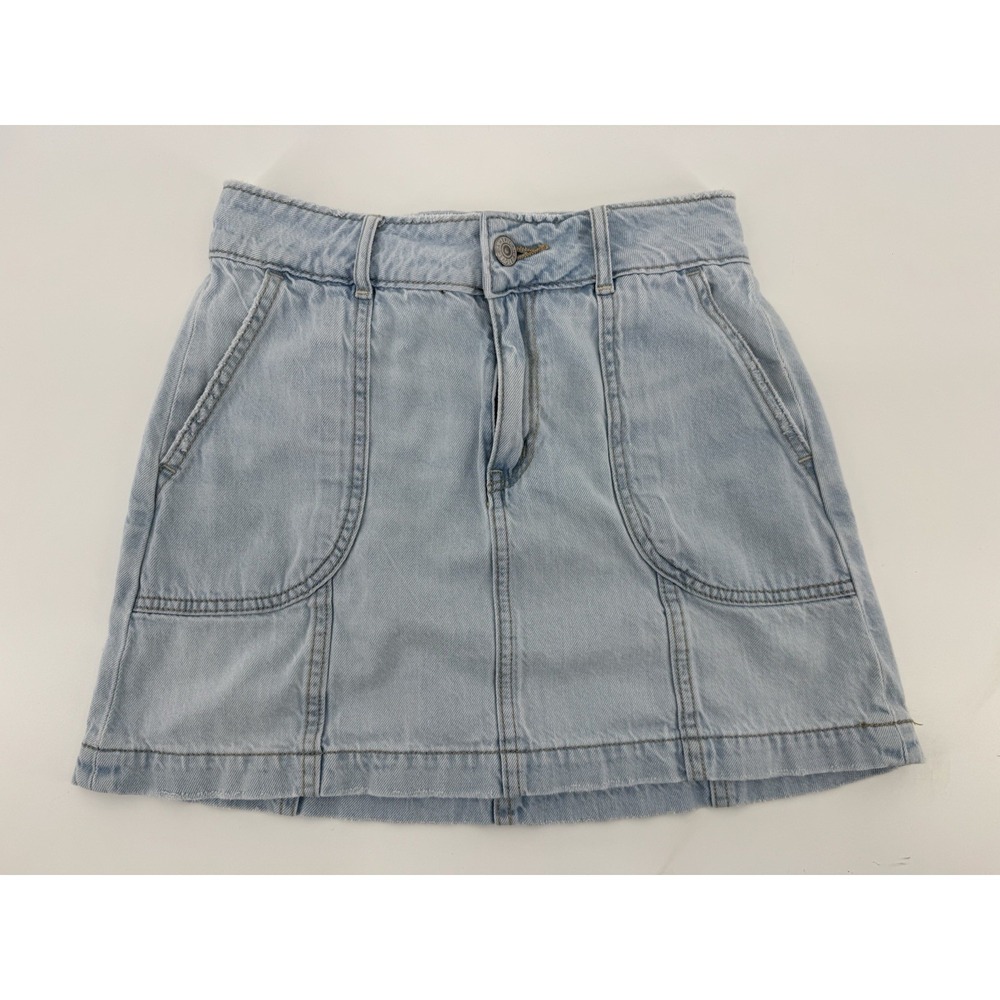 American Eagle Denim Perfect Mini Skirt, Women's Size 000